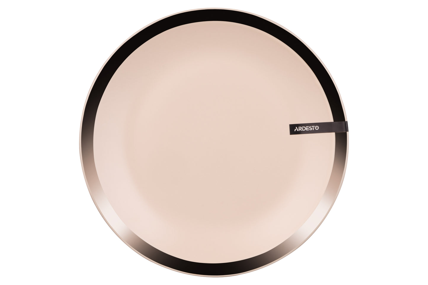 Ardesto Dinner plate Liguria Cream, 26cm, ceramics, creamy