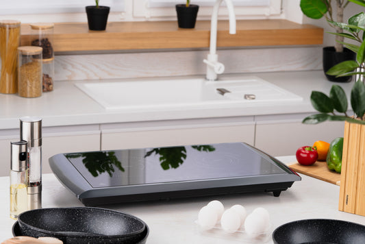 ARDESTO ICS-B217 electric cooking plate with two hob eyes with total power of 2900 W, touch control
