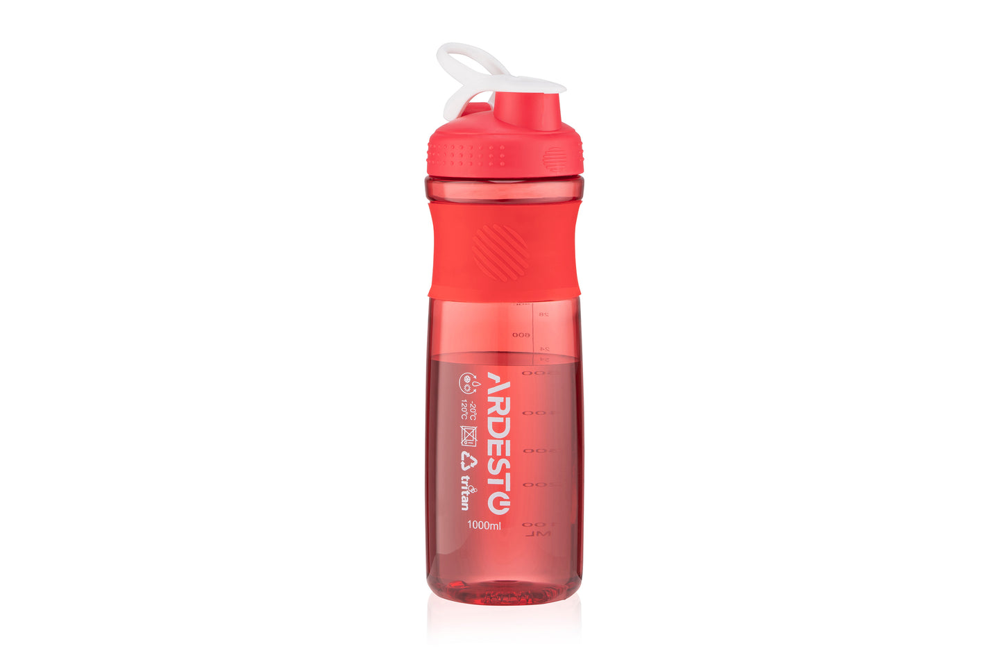 Ardesto Bottle Smart bottle 1000 ml, red, tritan