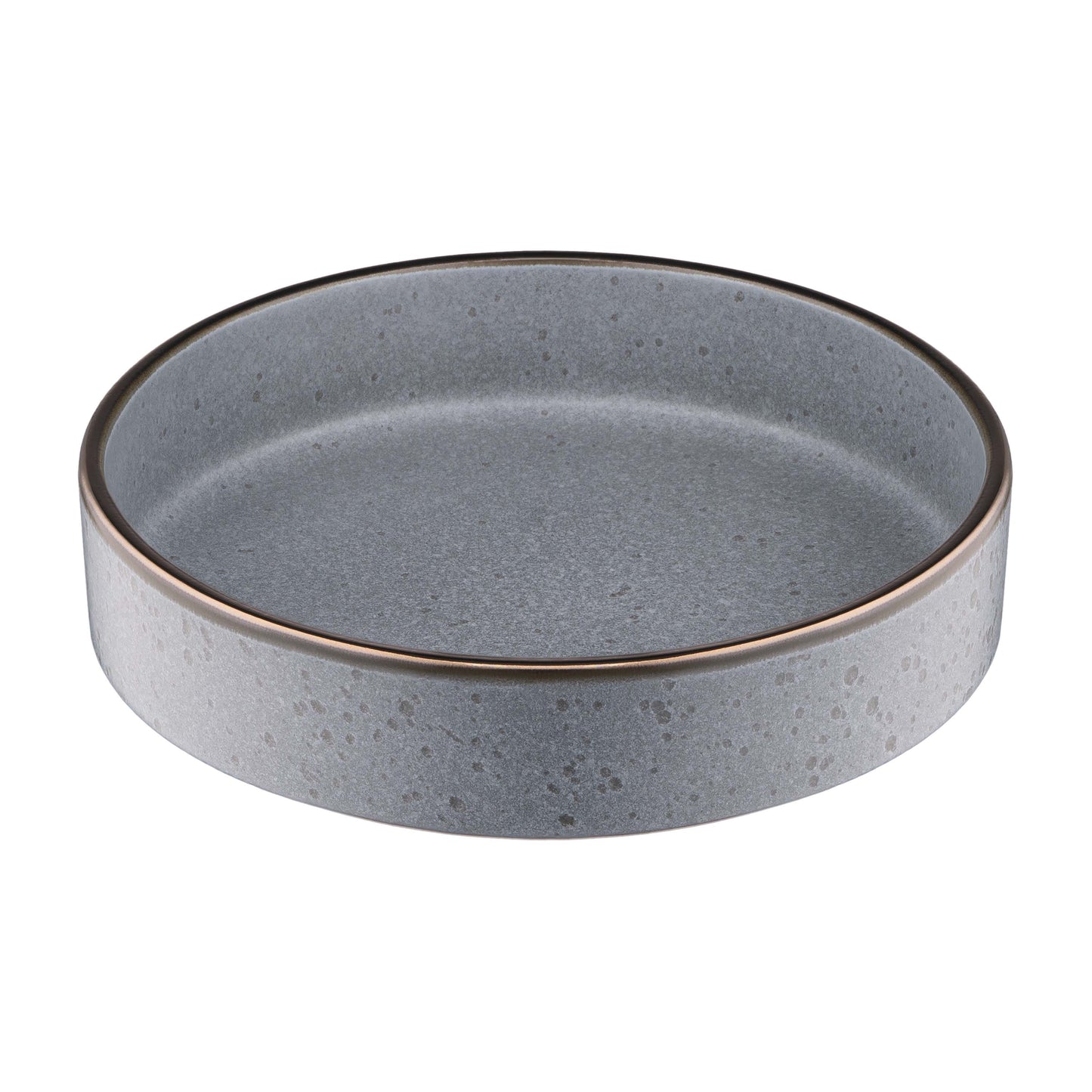 Soup plate ARDESTO Fasano 850ml, 20cm, ceramic, gray 767637176774
