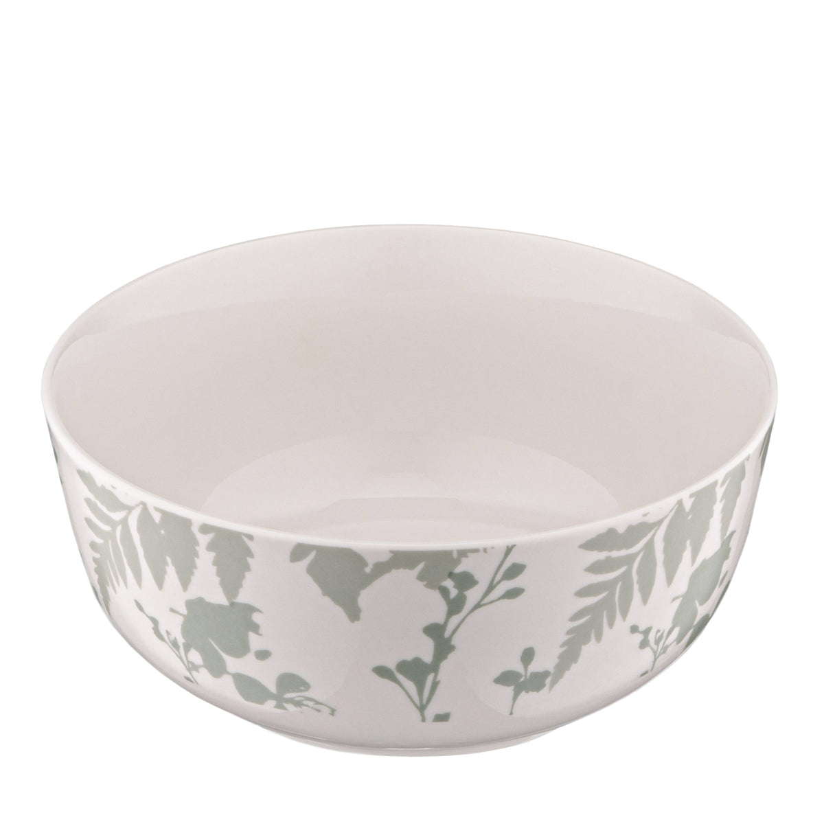 Bowl ARDESTO Capri, 510ml, 13.8cm, porcelain, white green 767637176873