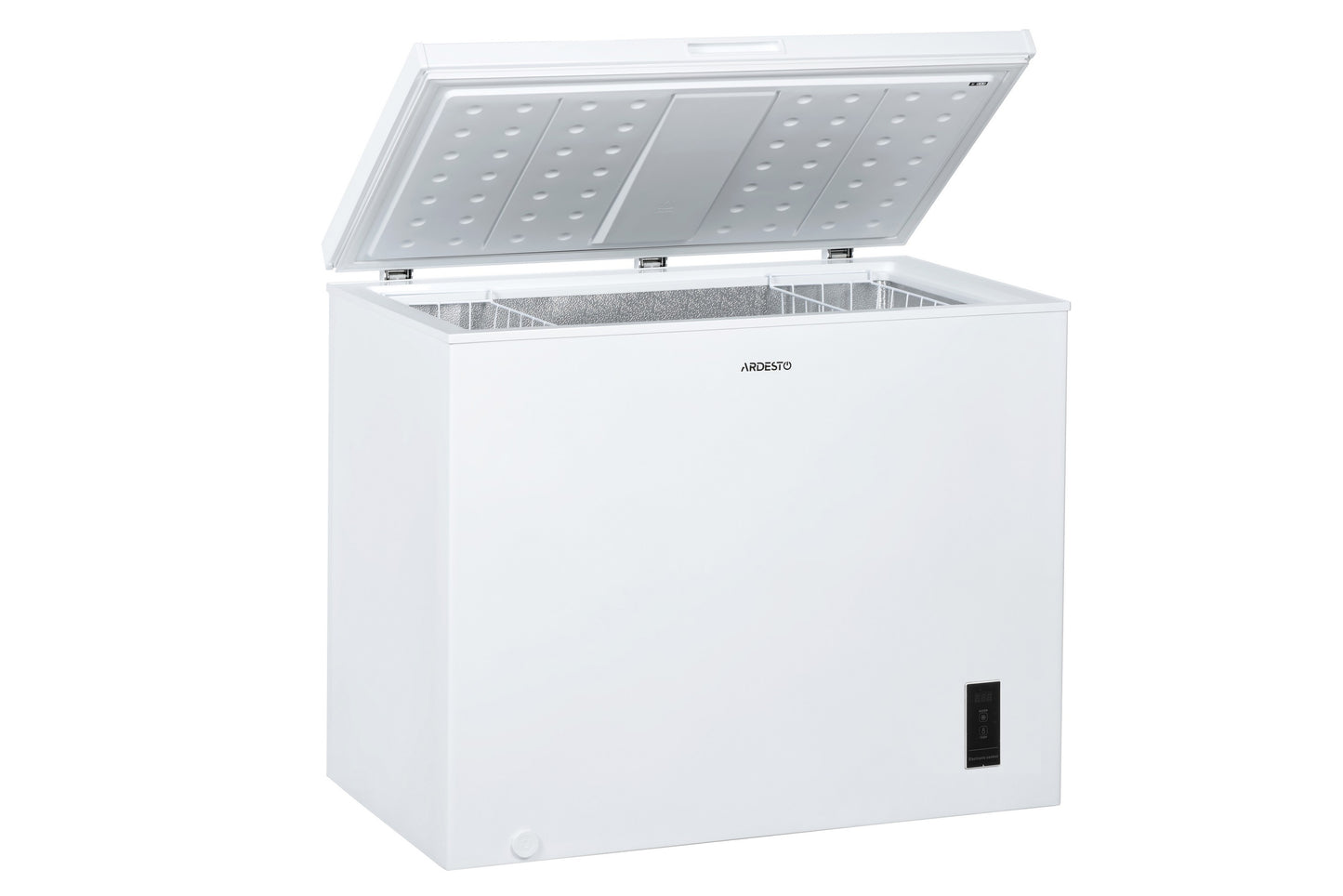 Chest freezer ARDESTO, 290L, A+, ST, display ext, ref mode, white