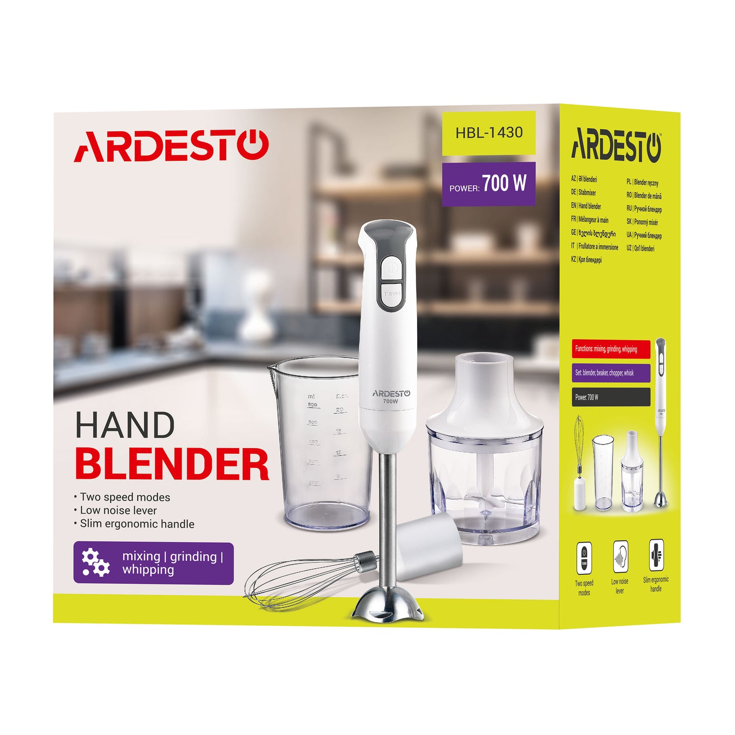 ARDESTO HBL-1430 Hand blender