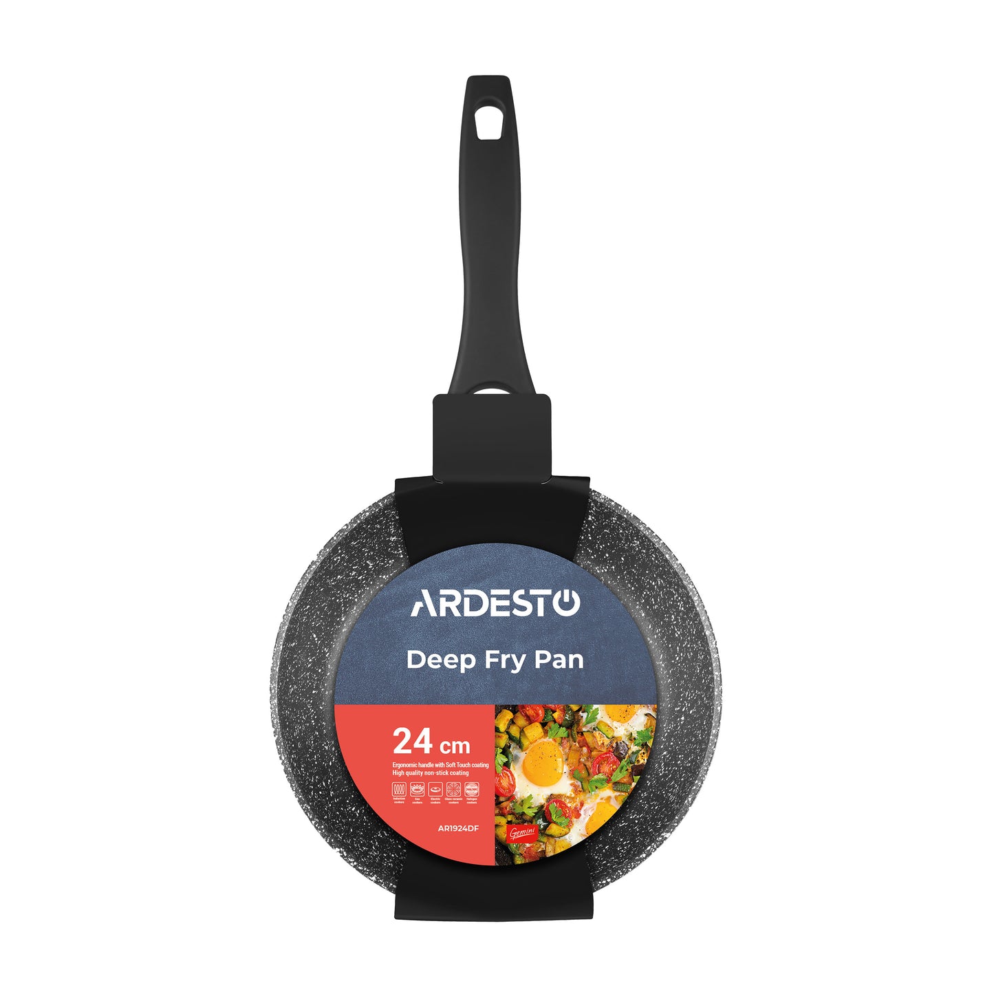 Ardesto Deep fry pan Gemini Gourmet 24 cm, aluminium