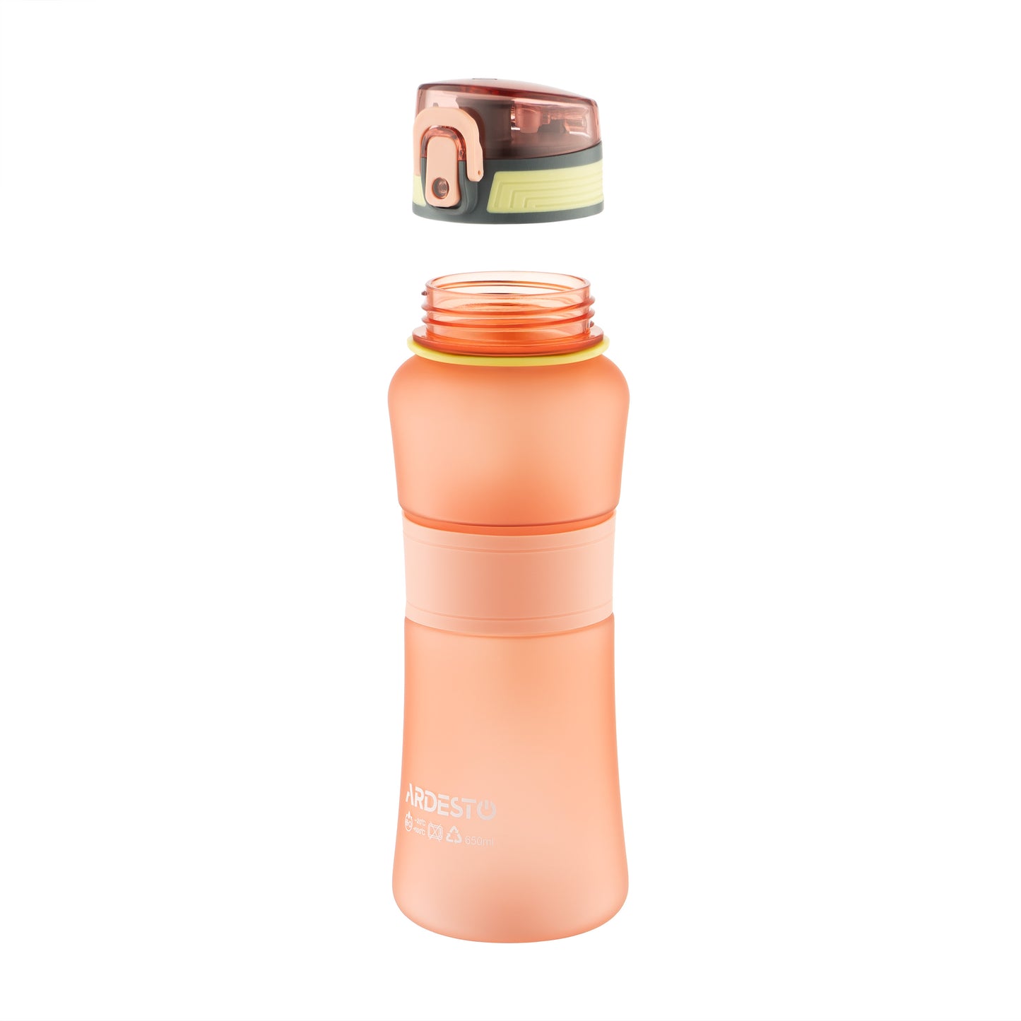 Ardesto Bottle Balance 650ml, plastic, red
