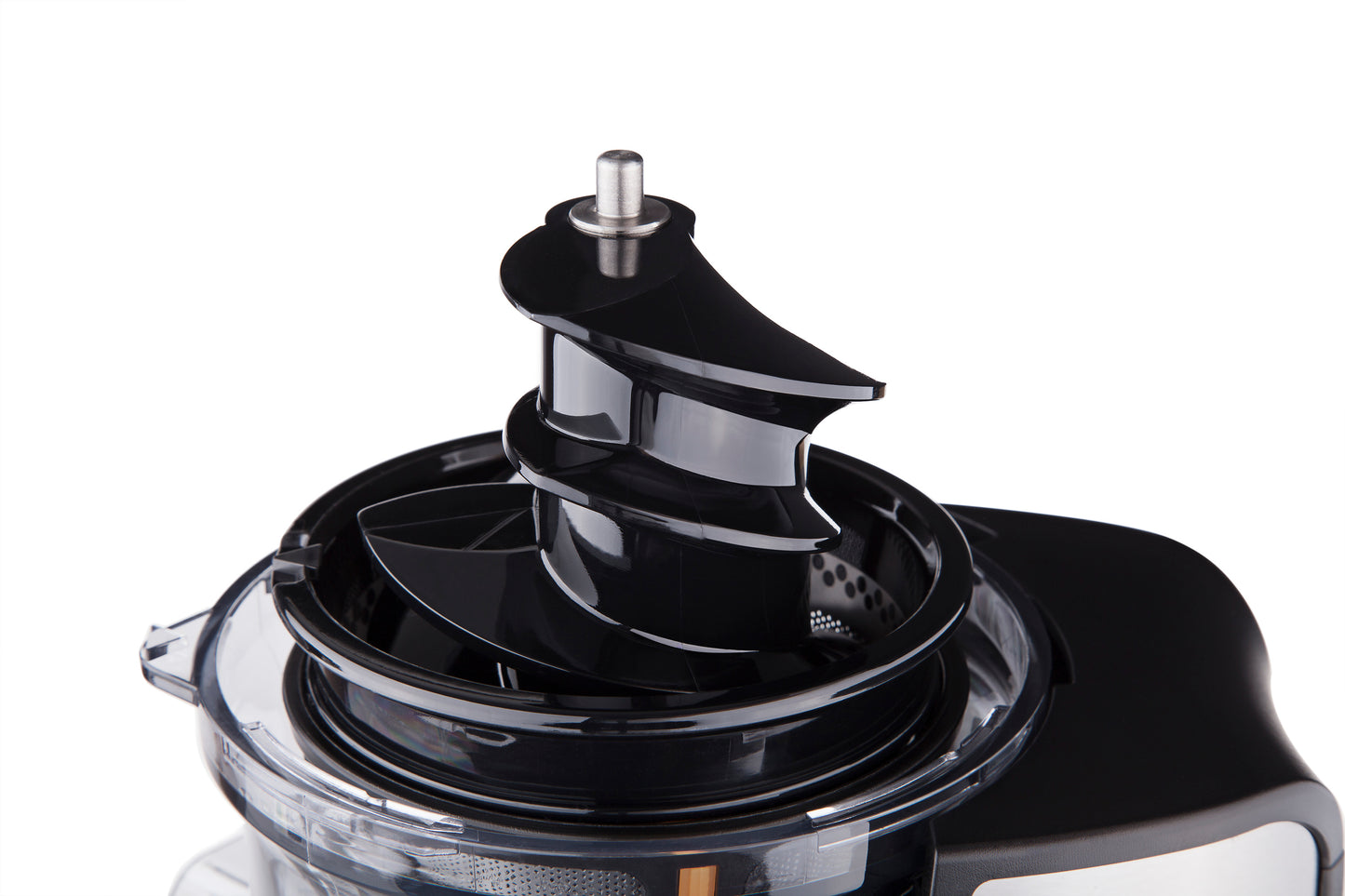 Ardesto auger juicer, 200W, bowl-0.6L, cake-0.6L, plastic/iron, silver-black
