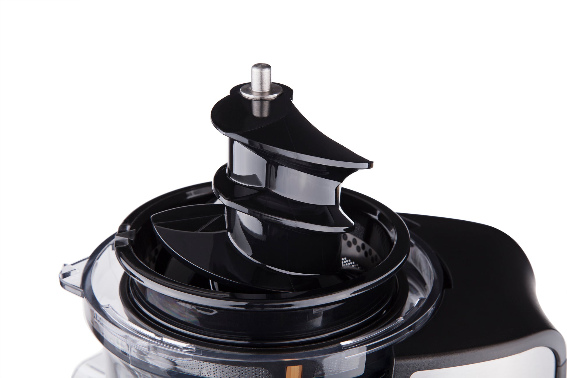 Ardesto auger juicer, 200W, bowl-0.6L, cake-0.6L, plastic/iron, silver-black