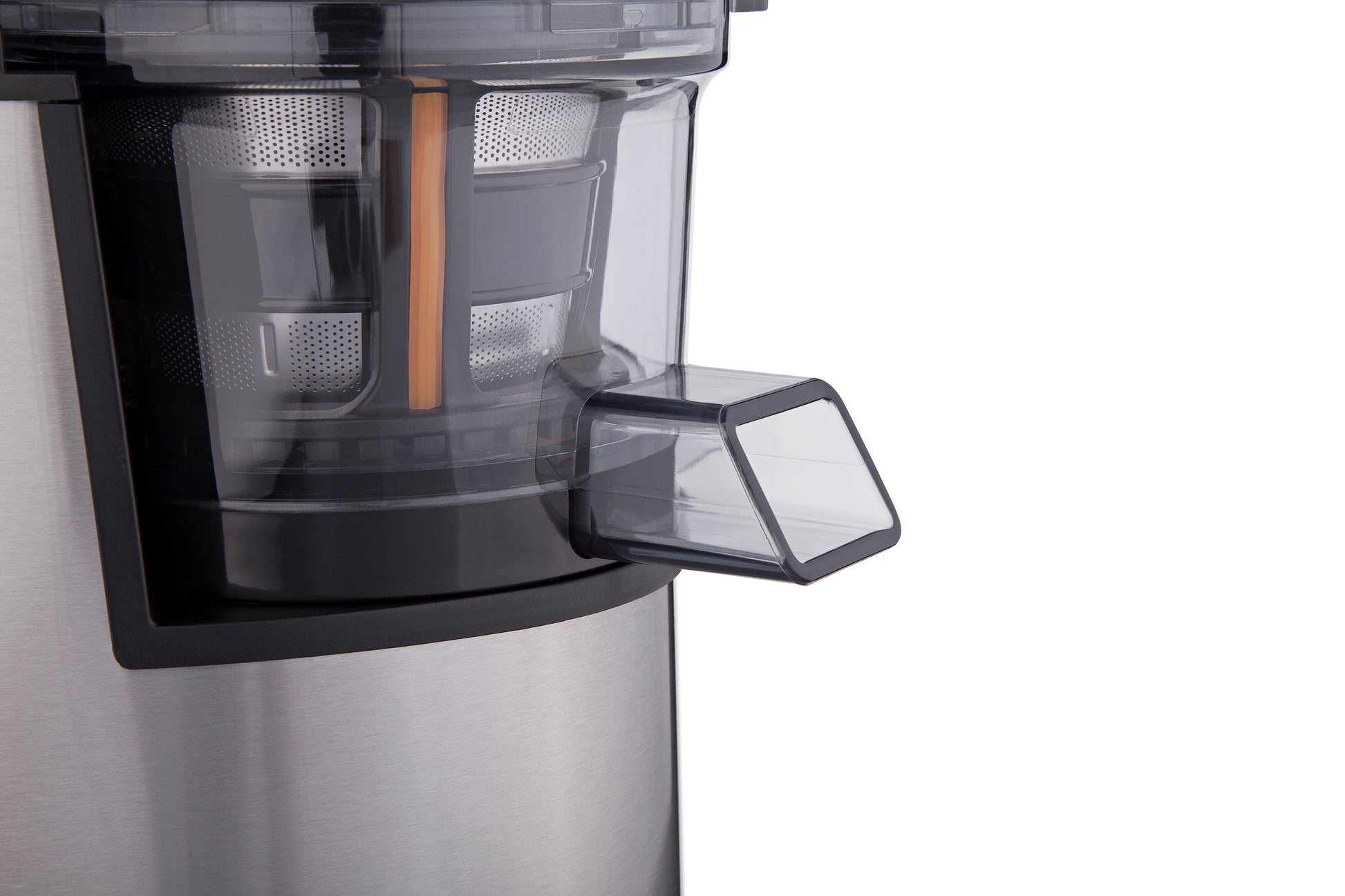 Ardesto auger juicer, 200W, bowl-0.6L, cake-0.6L, plastic/iron, silver-black