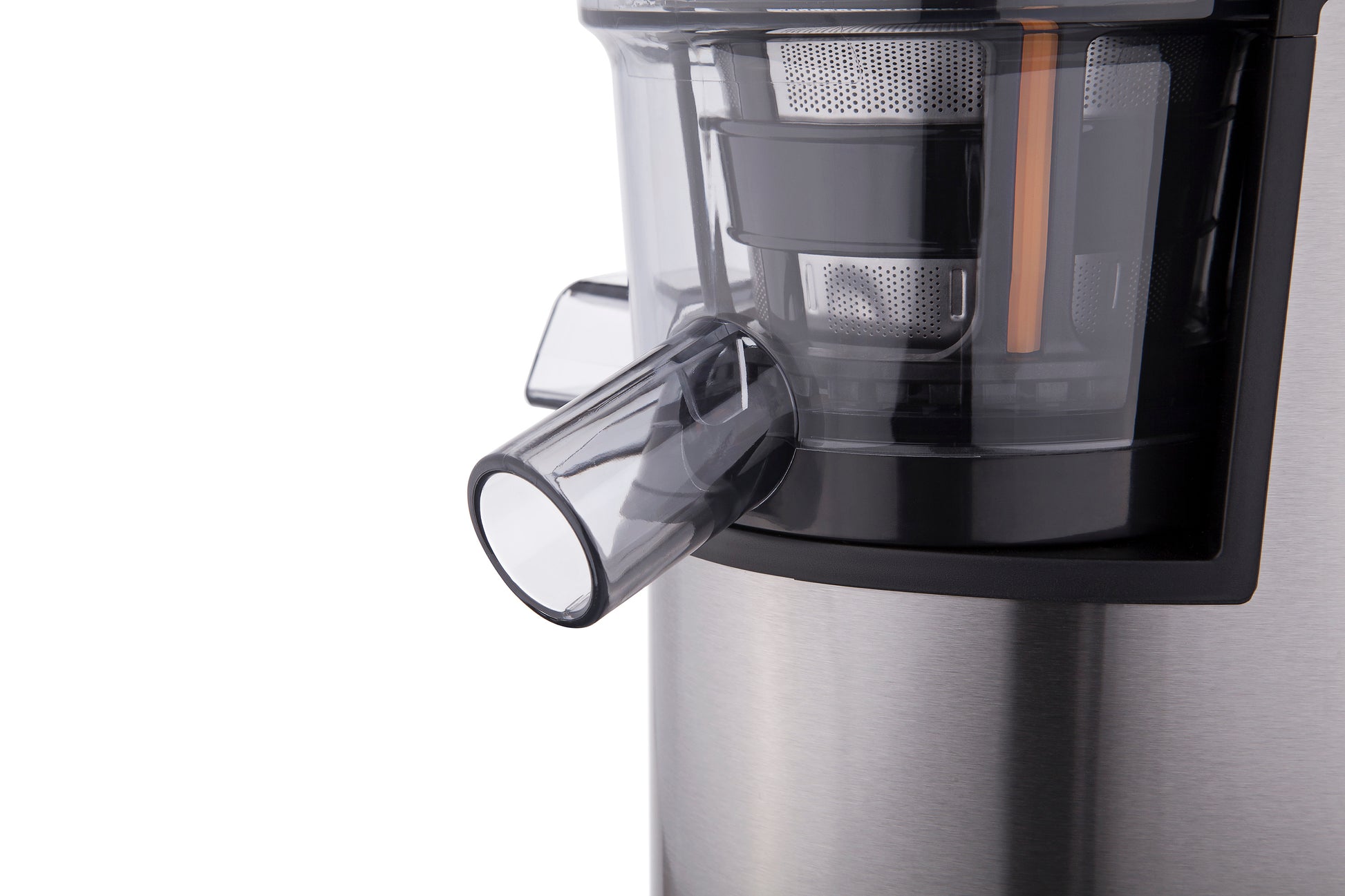 Ardesto auger juicer, 200W, bowl-0.6L, cake-0.6L, plastic/iron, silver-black