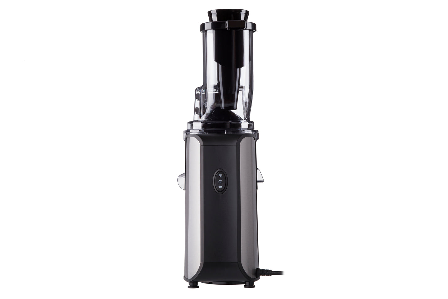 Ardesto auger juicer, 200W, bowl-0.6L, cake-0.6L, plastic/iron, silver-black