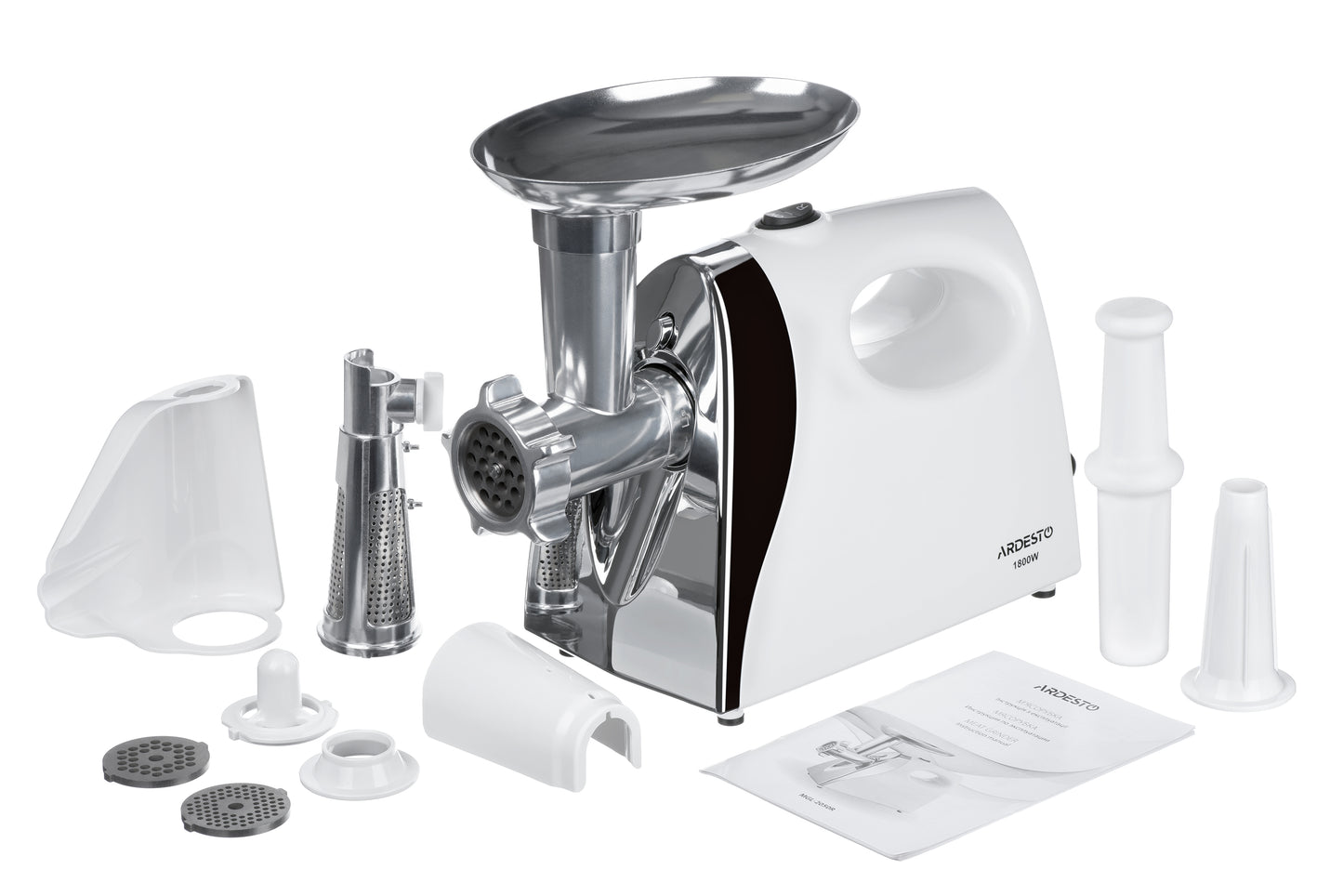 ARDESTO MGL-2050R meat grinder with a power of 1800 W