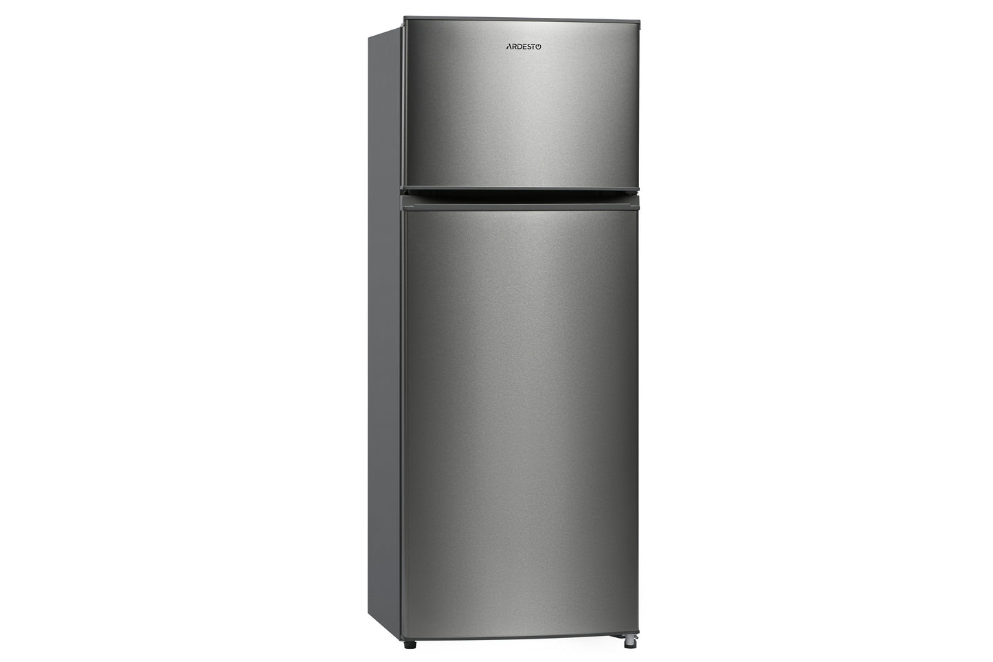 Ref ARDESTO with top freezer, 143x55x55, ref-164L, freez.-40L, 2doors, A+, ST, silve