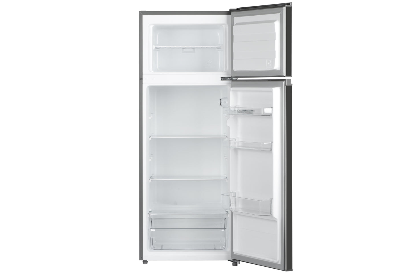 Ref ARDESTO with top freezer, 143x55x55, ref-164L, freez.-40L, 2doors, A+, ST, silve