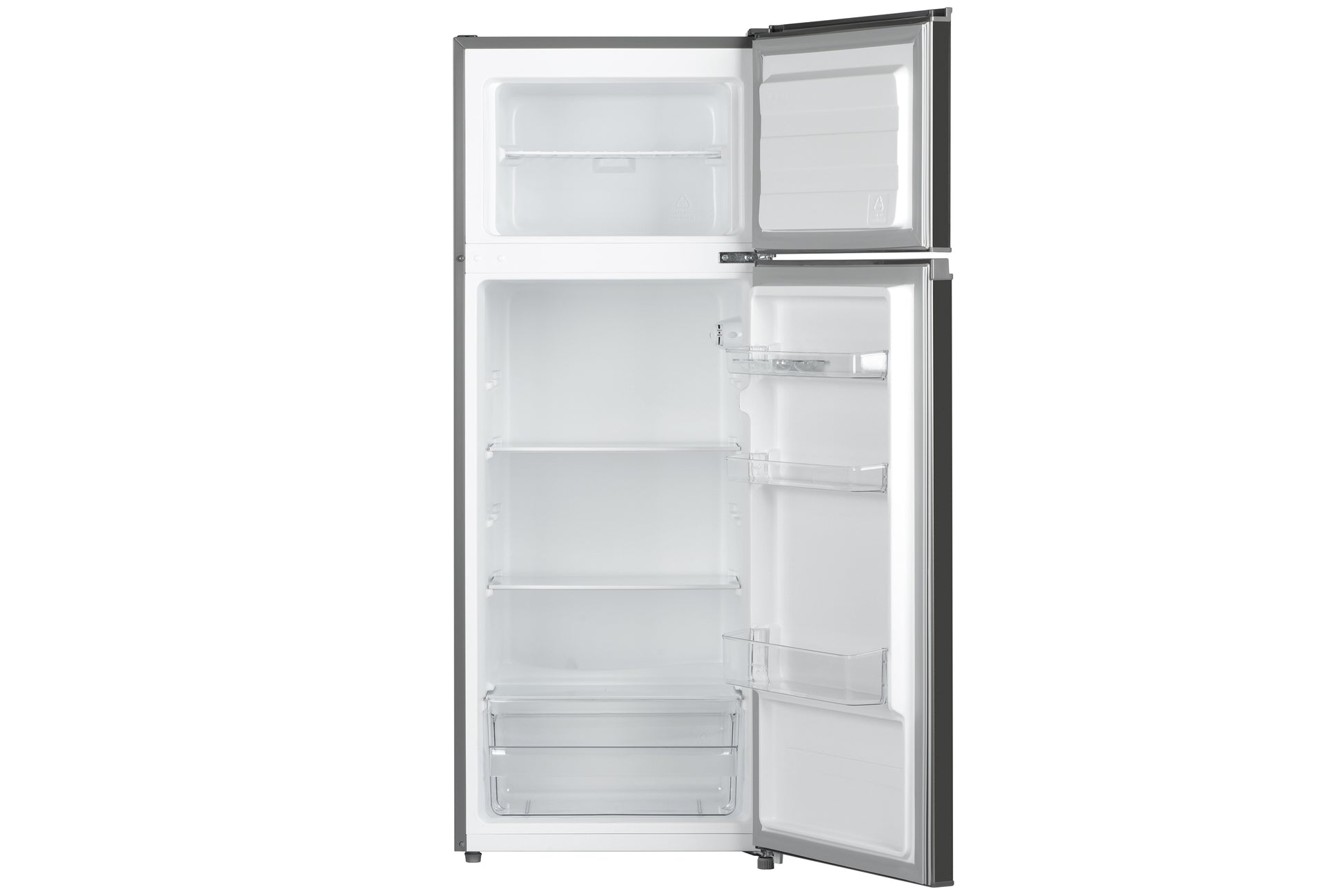 Ref ARDESTO with top freezer, 143x55x55, ref-164L, freez.-40L, 2doors, A+, ST, silve