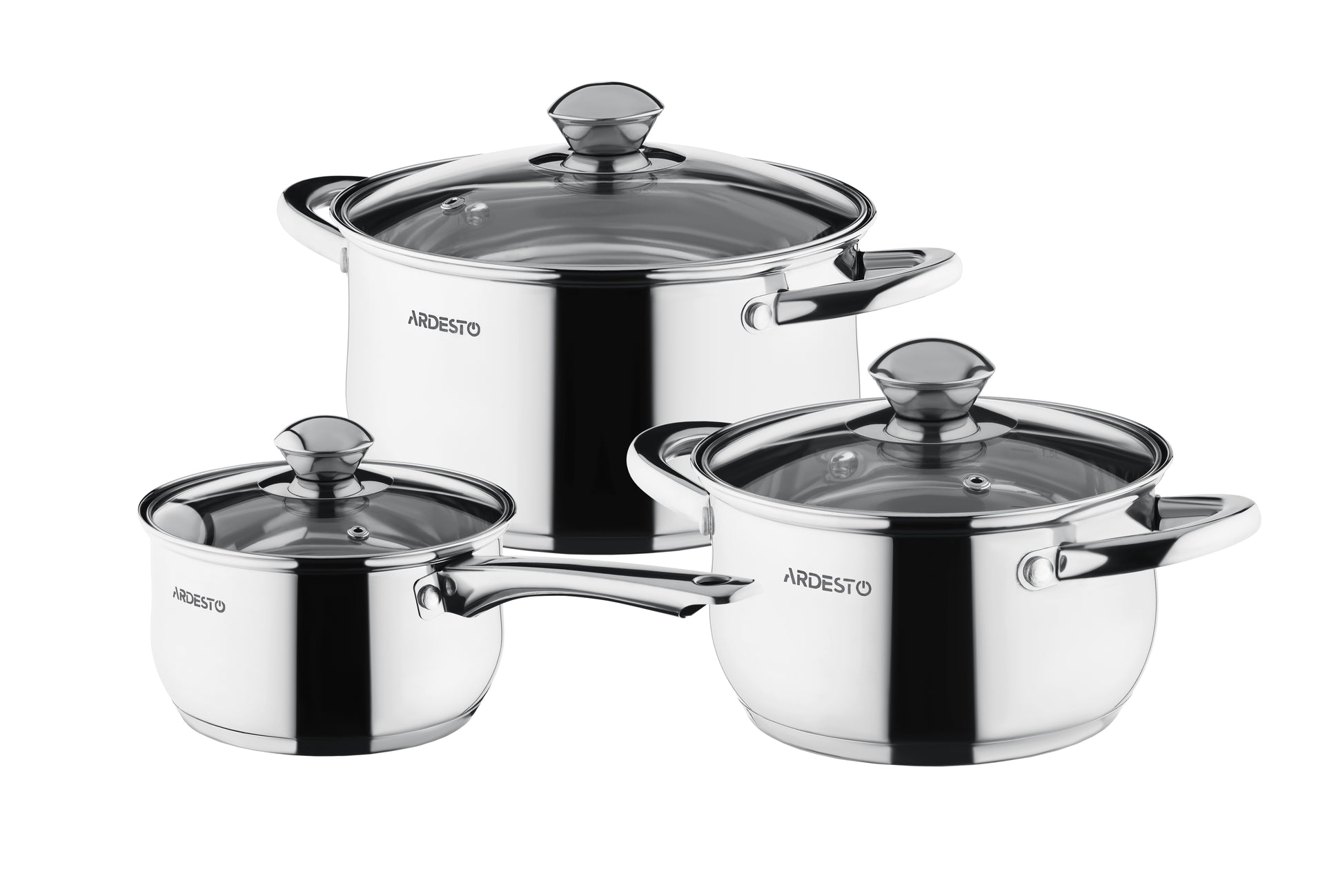 6 pcs set Ardesto Gemini Gourmet,  stainless steel