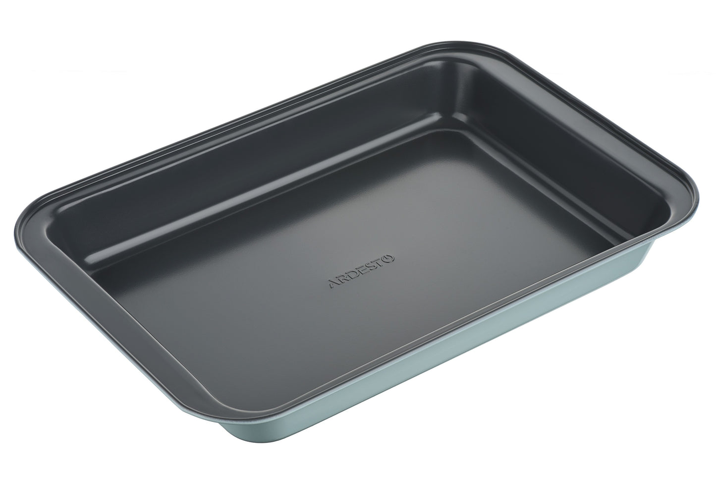 Ardesto Roaster pan Tasty baking, 37.5x25.5x5cm, carbon steel, rectangular, gray-blue