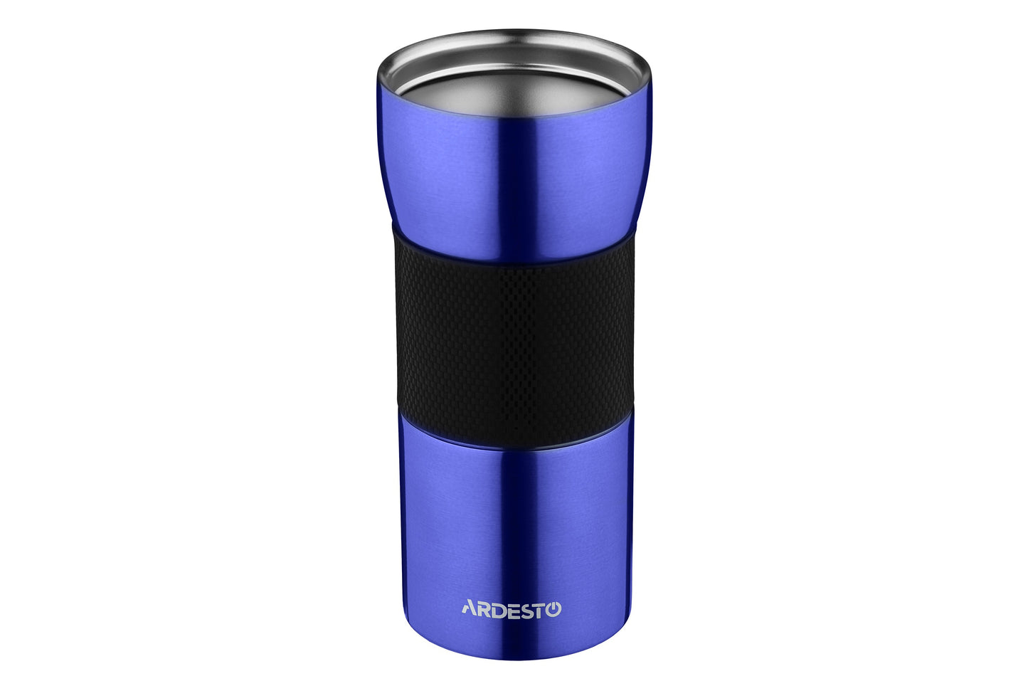 ARDESTO Travel mug  Easy travel 450 ml, blue,silocone, s/s