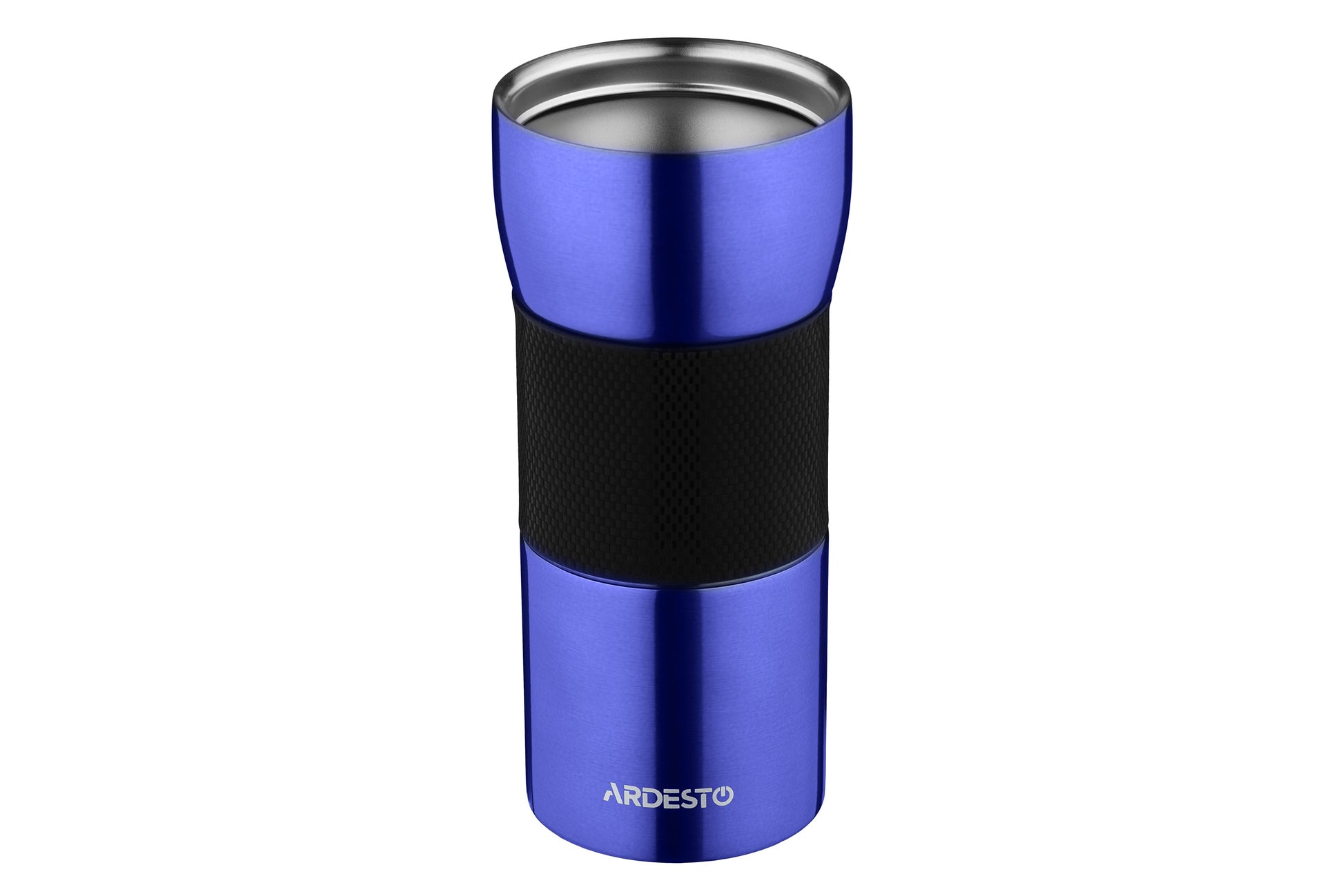 ARDESTO Travel mug  Easy travel 450 ml, blue,silocone, s/s