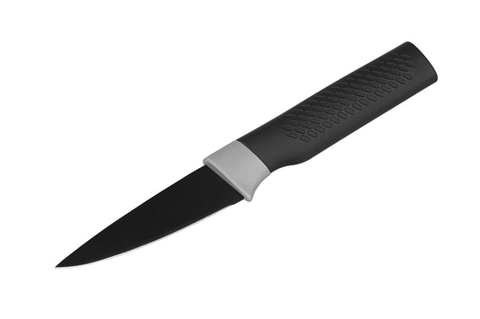 Ardesto Paring Knife Black Mars, 8cm, stainless steel, plastic, black
