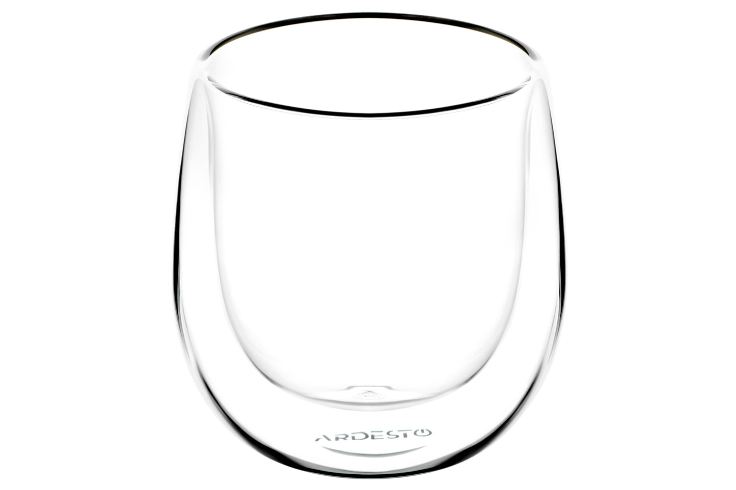 ARDESTO Double wall borosilicate glass mug set Ardesto, 120 ml, 2 pcs