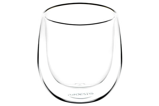 ARDESTO Double wall borosilicate glass mug set Ardesto, 120 ml, 2 pcs