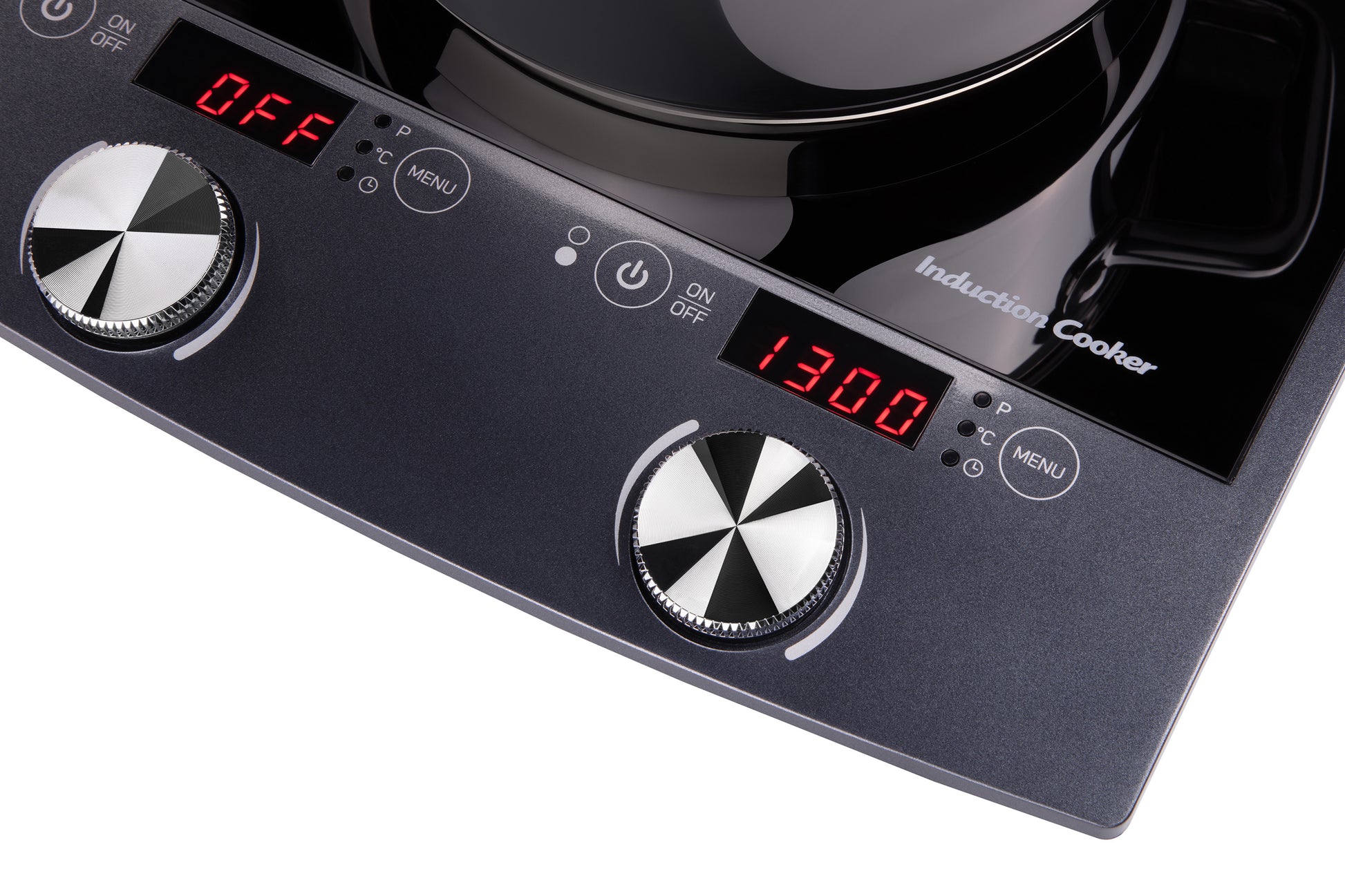 ARDESTO ICS-B216 electric cooking plate with two hob eyes with total power of 2900 W, combined control