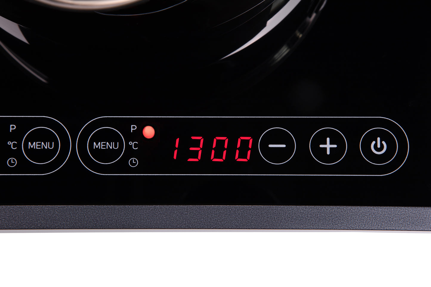 ARDESTO ICS-B217 electric cooking plate with two hob eyes with total power of 2900 W, touch control