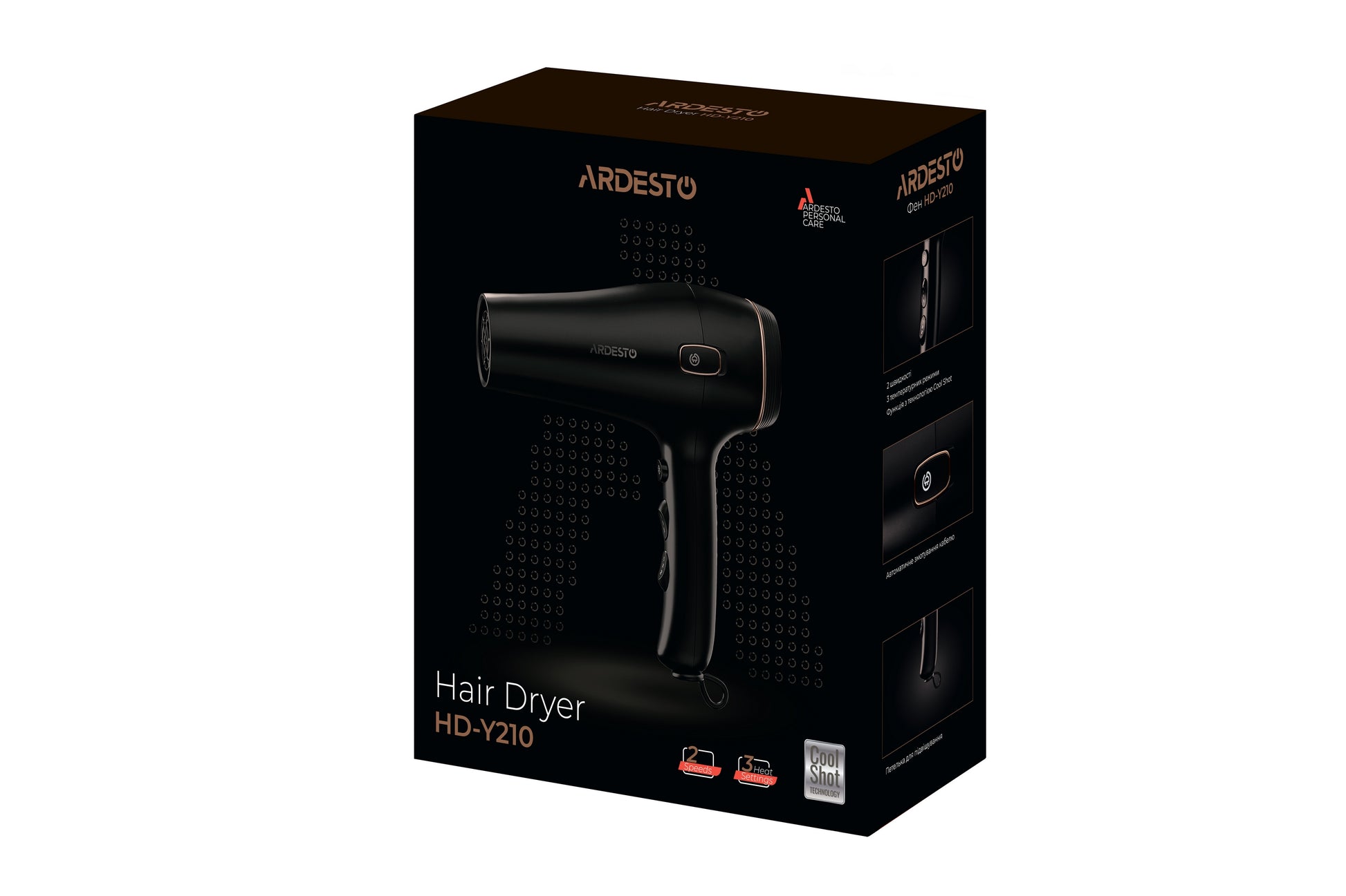 ARDESTO Hair dryer  HD-Y210