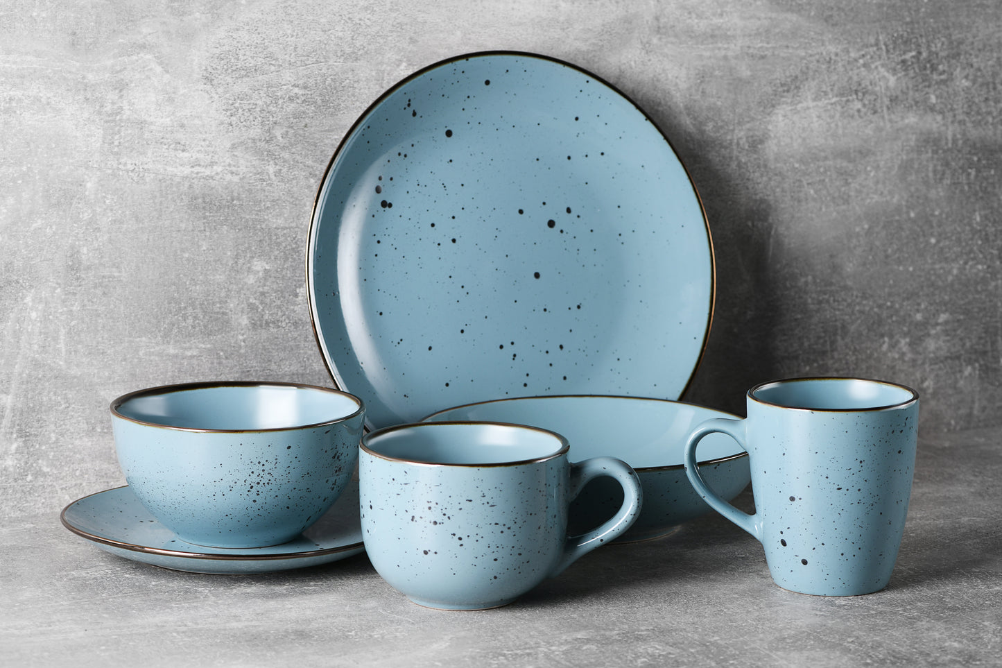 Ardesto Salad bowl Bagheria Misty blue, 14cm, ceramics, blue