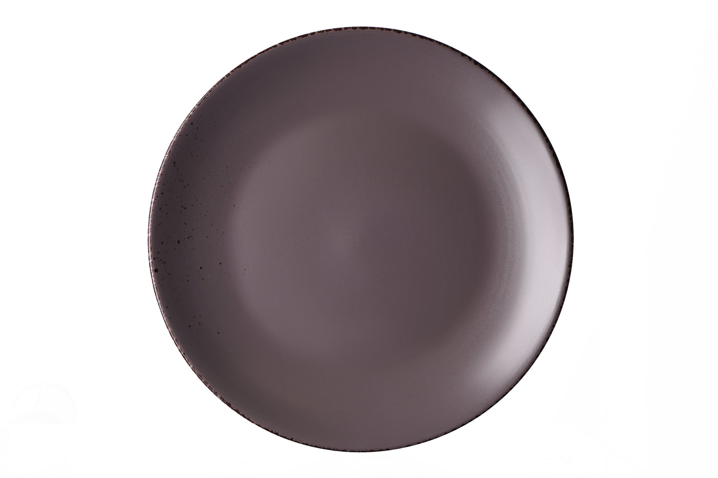 Ardesto Dessert plate Lucca Grey brown, 19cm, ceramics, brown