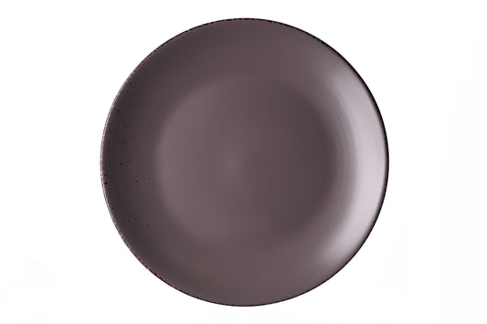 Ardesto Dessert plate Lucca Grey brown, 19cm, ceramics, brown