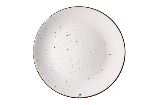 Ardesto Dessert plate Bagheria Bright white, 19cm, ceramics, white
