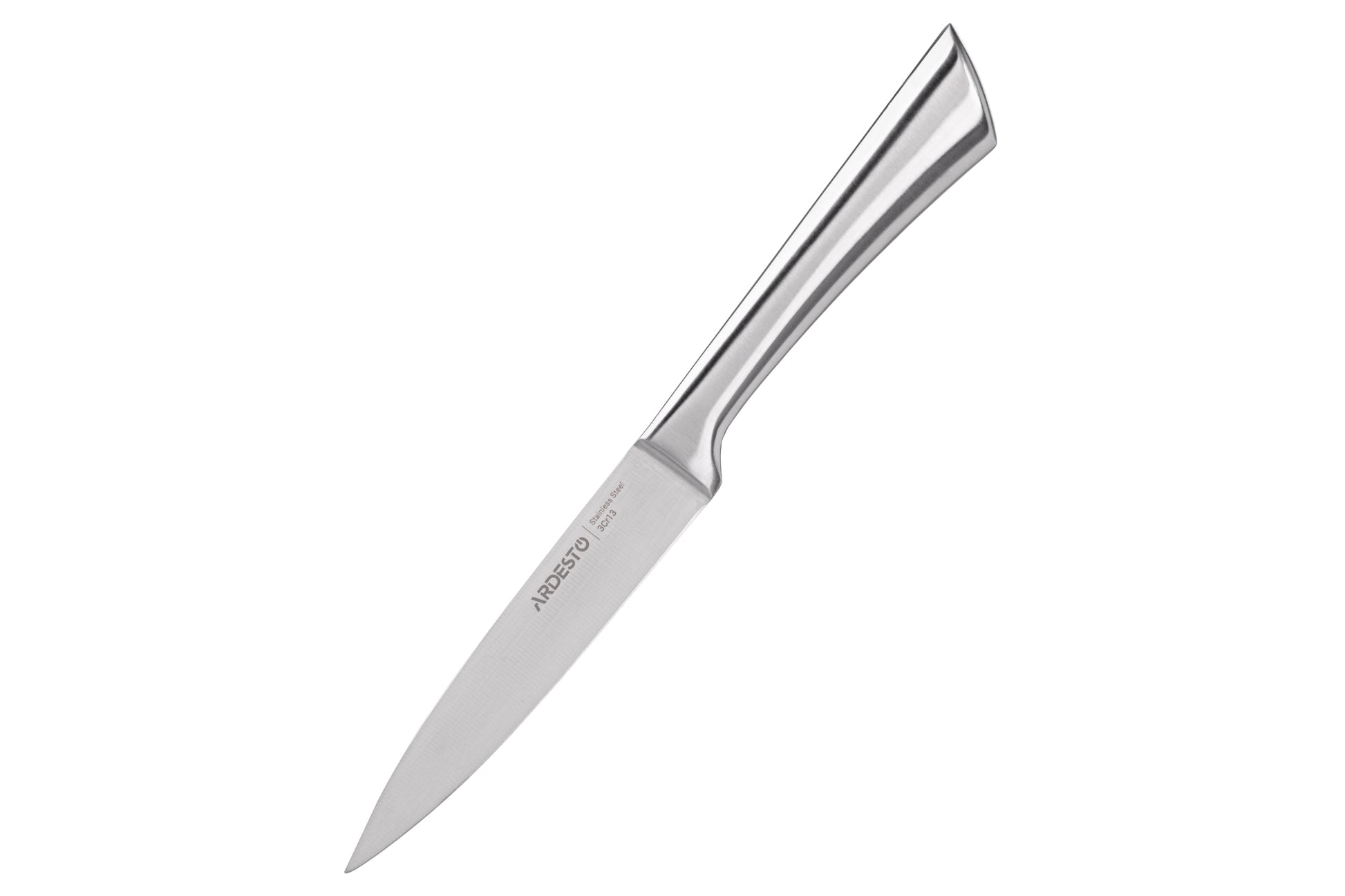 Ardesto Knife set  Black Mars 6pcs., s/s, bamboo block