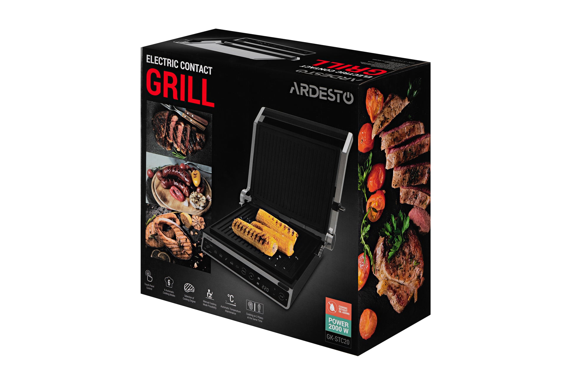 Ardesto Electric Contact Grill GK-STC20