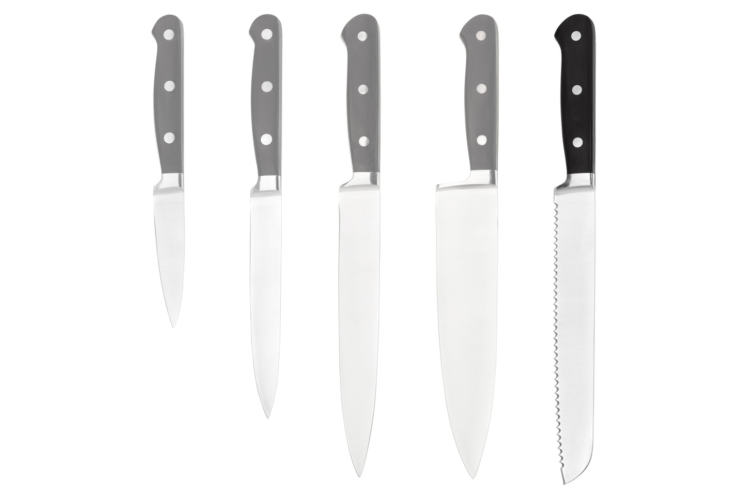Ardesto Bread Knife Black Mars, 20.3cm, stainless steel, wood, black