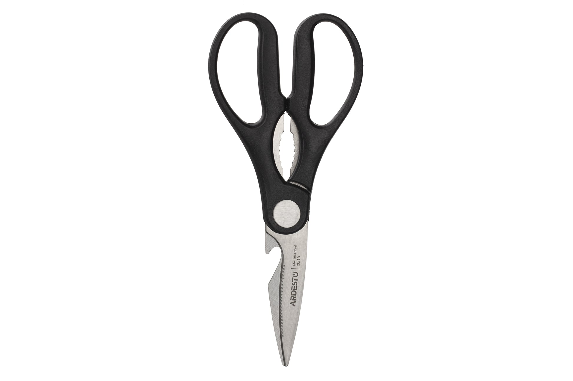 Ardesto Knife set Gemini Gourmet 14 pcs, s/s, plastic, block: rubber wood