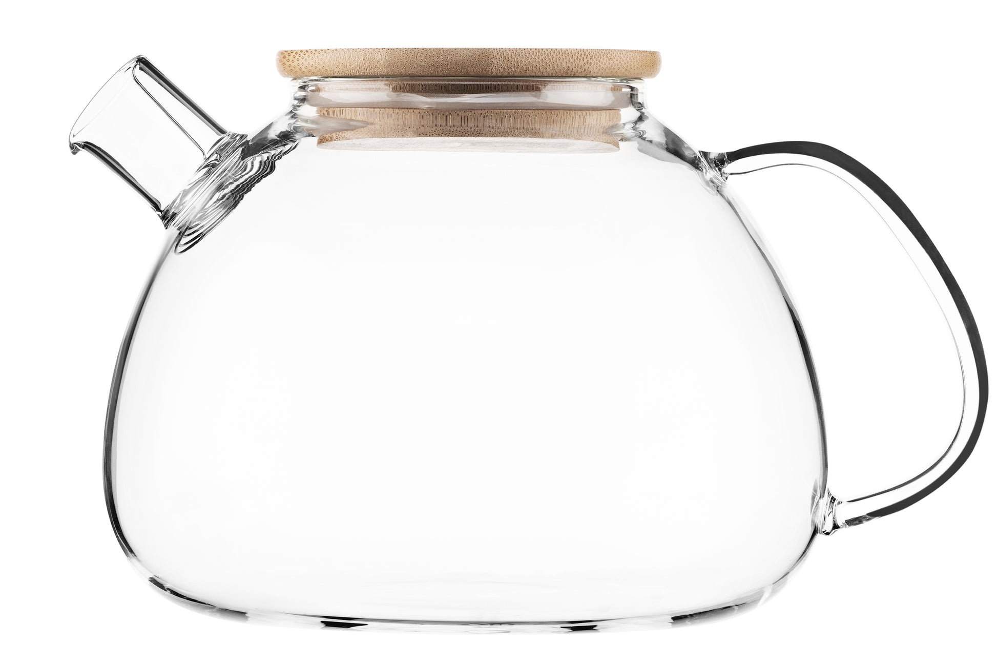Ardesto Tea pot Midori, 1500 ml, borosilicate glass, bamboo