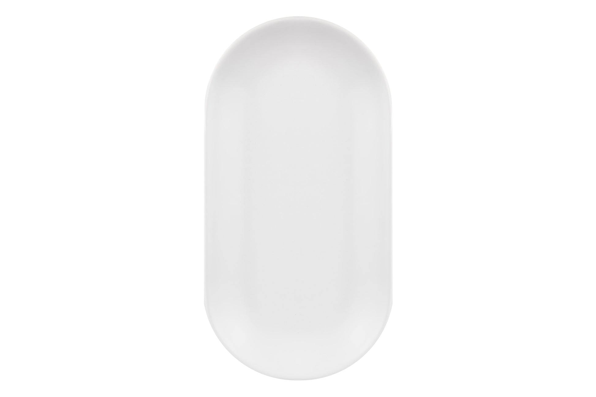 Ardesto Plate Lucca, 25х13 cm, White, ceramics