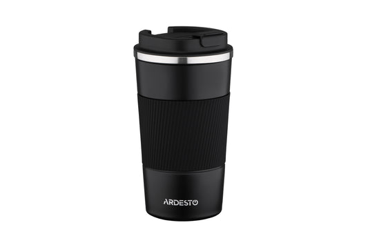 Ardesto Travel mug Urban 500 ml, black, s/s