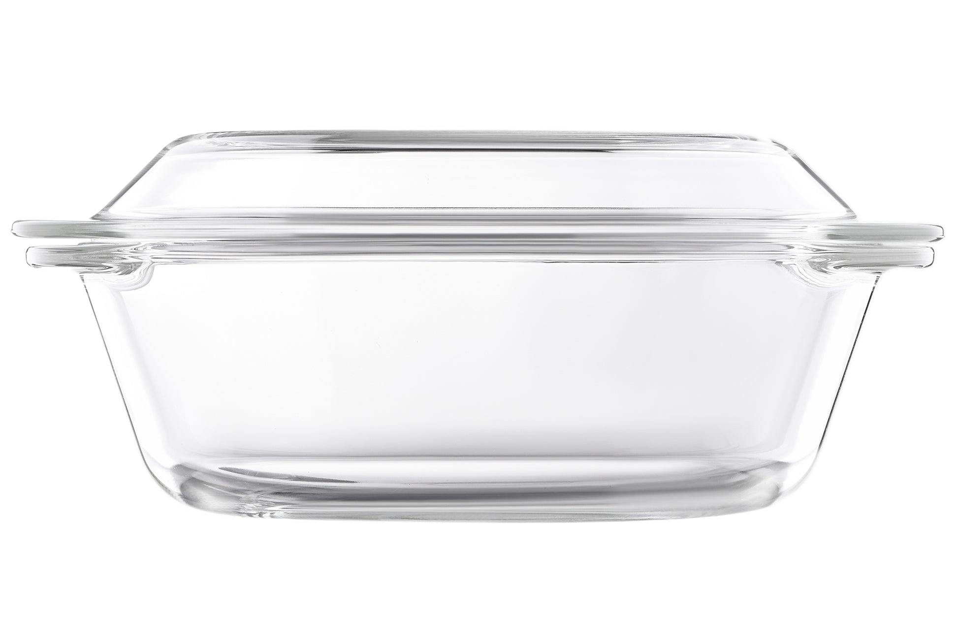 Ardesto Baking pan with lid  Black Mars, 20.6х20.6х9.9cm, borosilicate glass, round, transparent