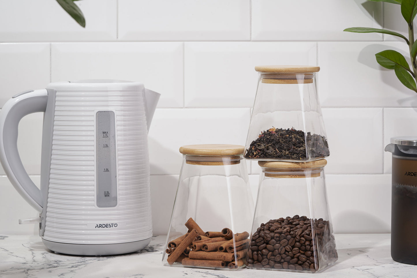 Ardesto EKL-F17WG electric kettle with Strix controller