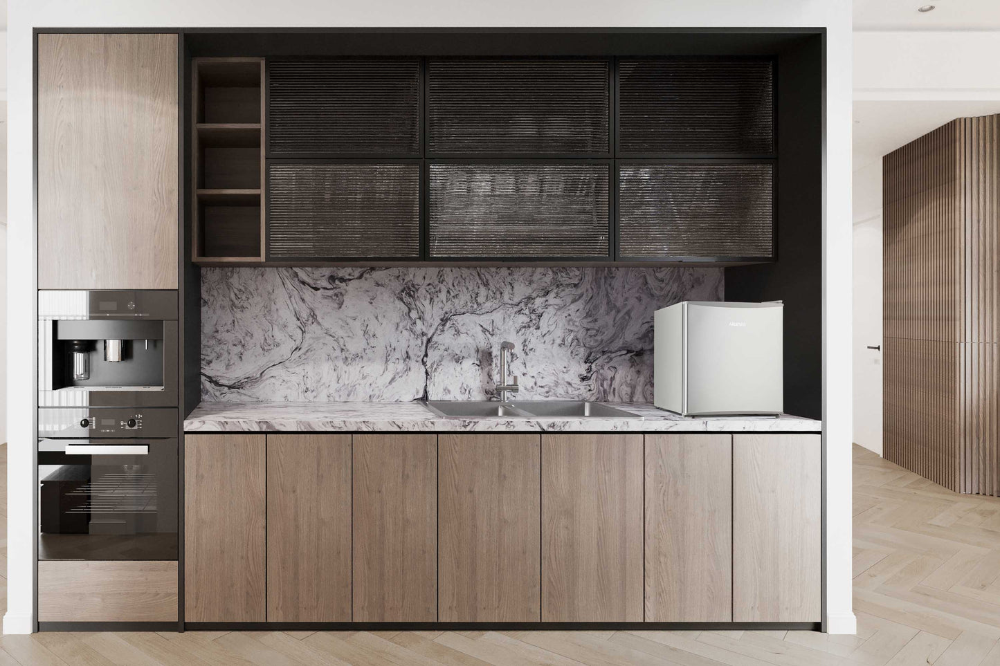Refrigerator ARDESTO mini, 49.2x47.2x45, 43L, A+, ST, silvery