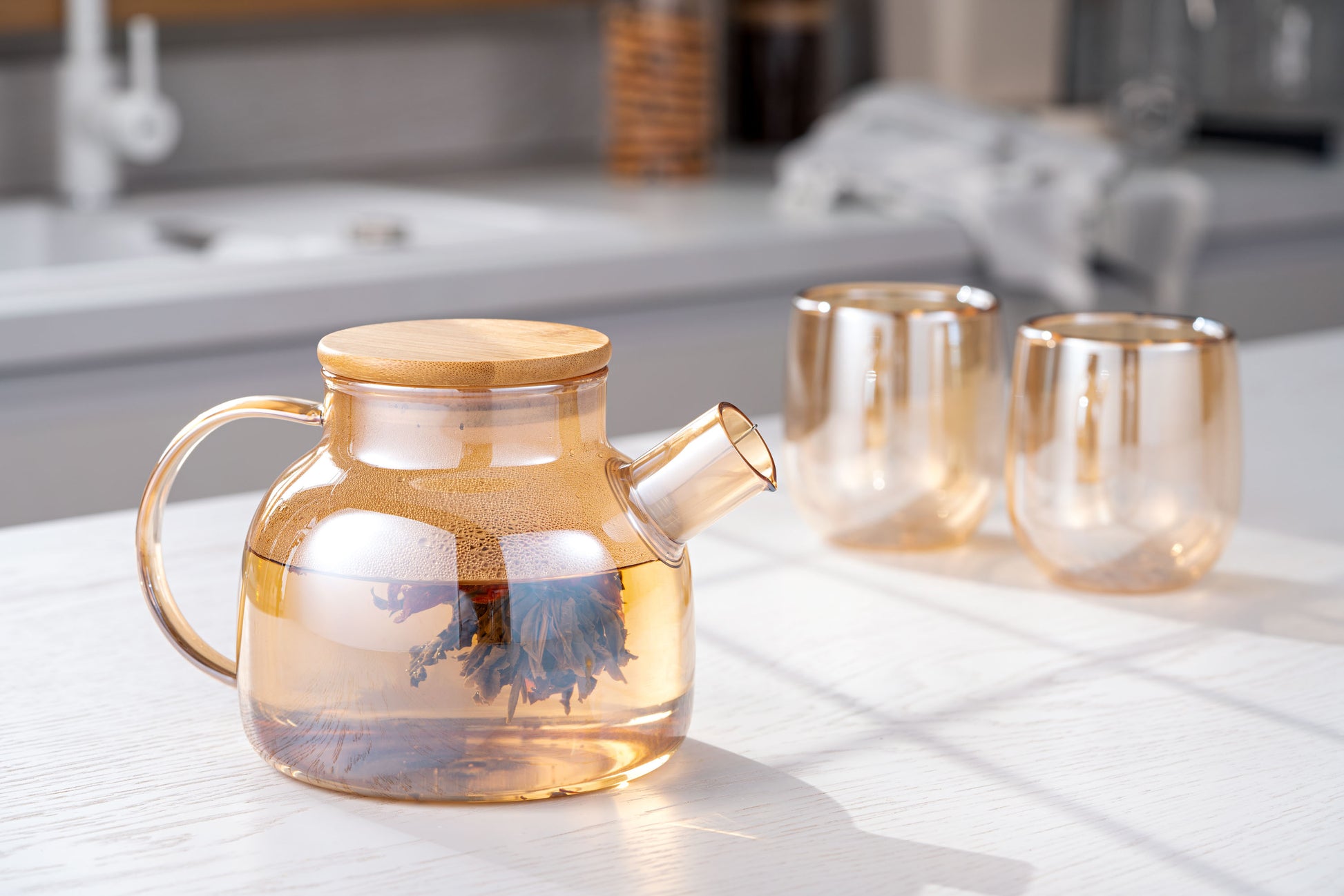 Ardesto Doublewall mug set, 250ml, 2pcs, borosilicate glass, transparent