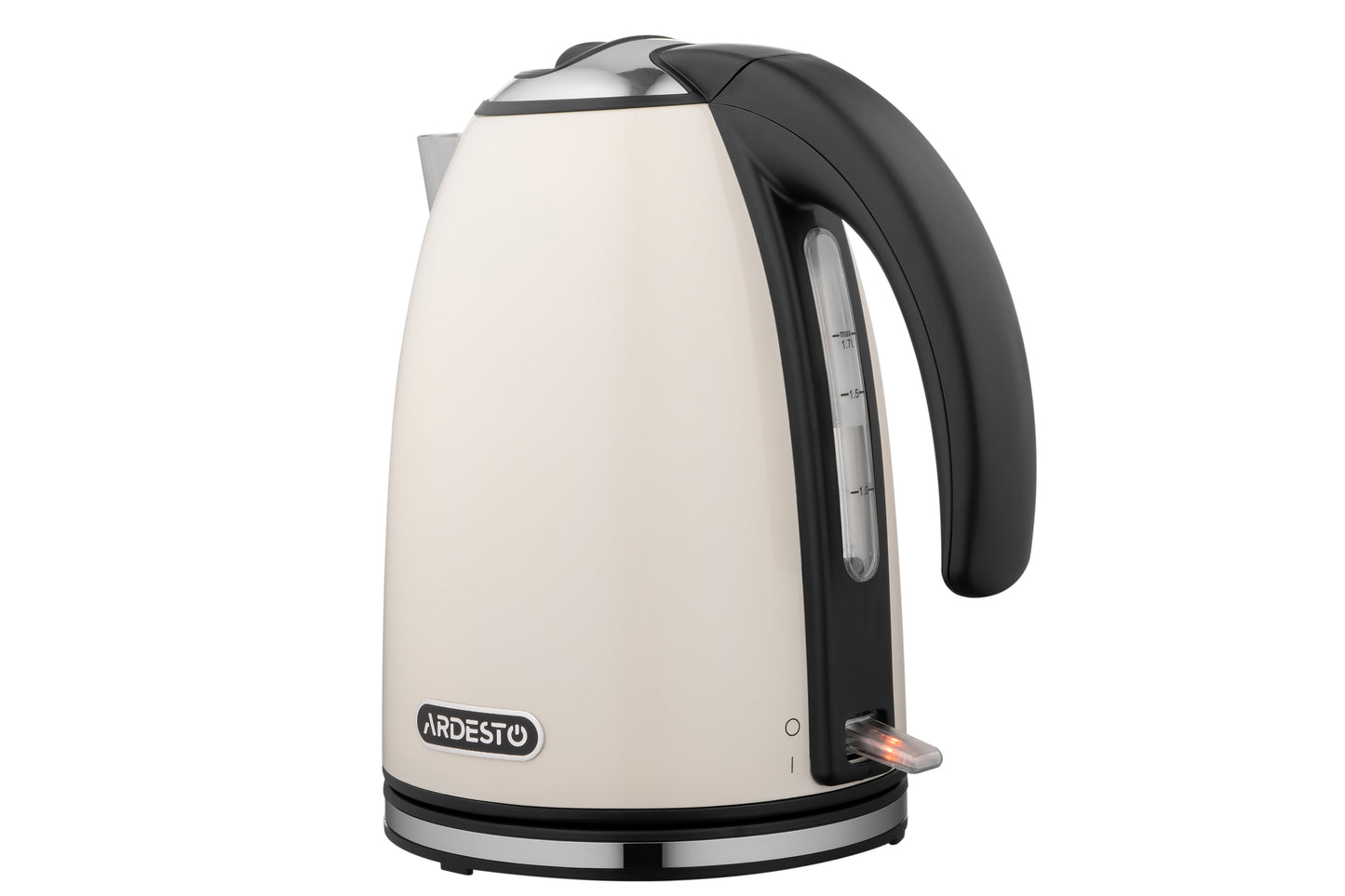 Ardesto Electric kettle    EKL-F340BG, 1,7L, metal, gloss, STRIX, beige