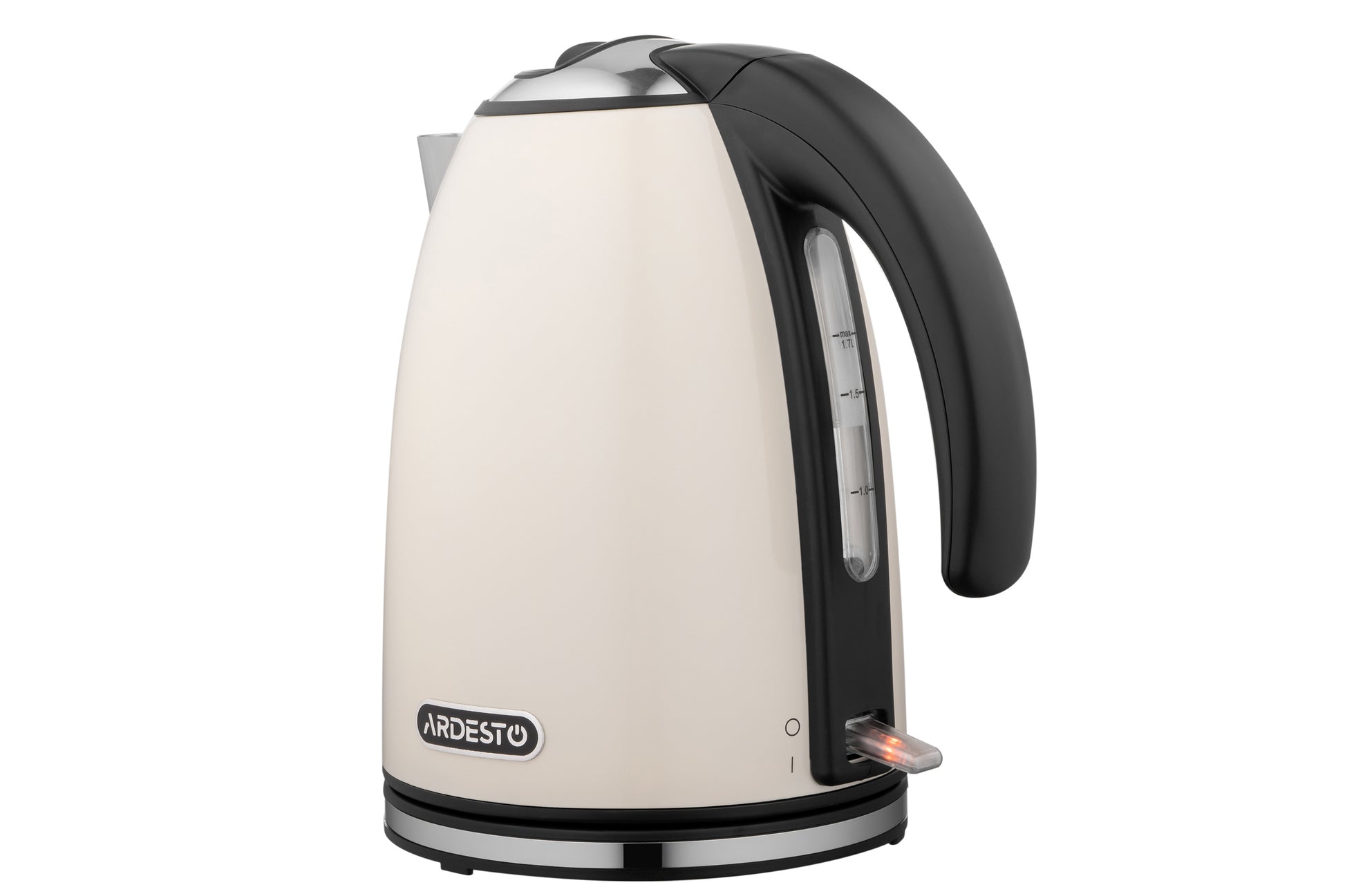 Ardesto Electric kettle    EKL-F340BG, 1,7L, metal, gloss, STRIX, beige