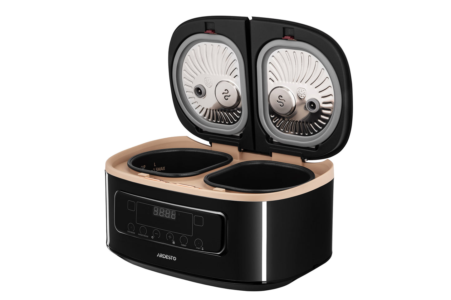 Ardesto Multicooker DMC-SS1812B 2 pots/black