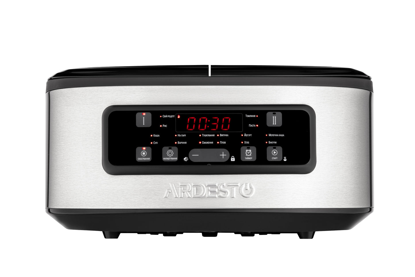 Ardesto Multicooker DMC-SA1212SB 2 pots/silver-black