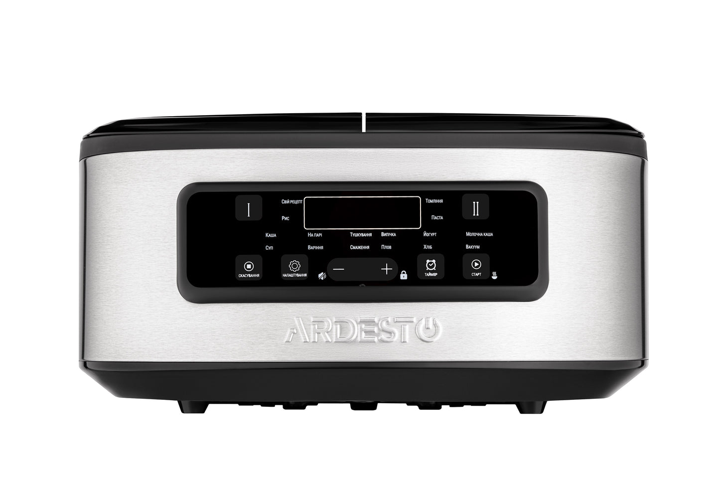 Ardesto Multicooker DMC-SA1212SB 2 pots/silver-black