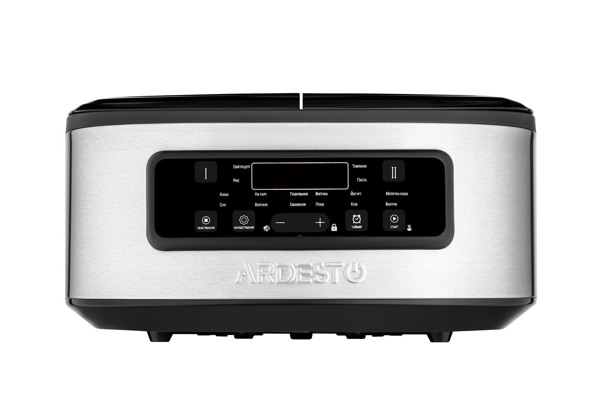 Ardesto Multicooker DMC-SA1212SB 2 pots/silver-black