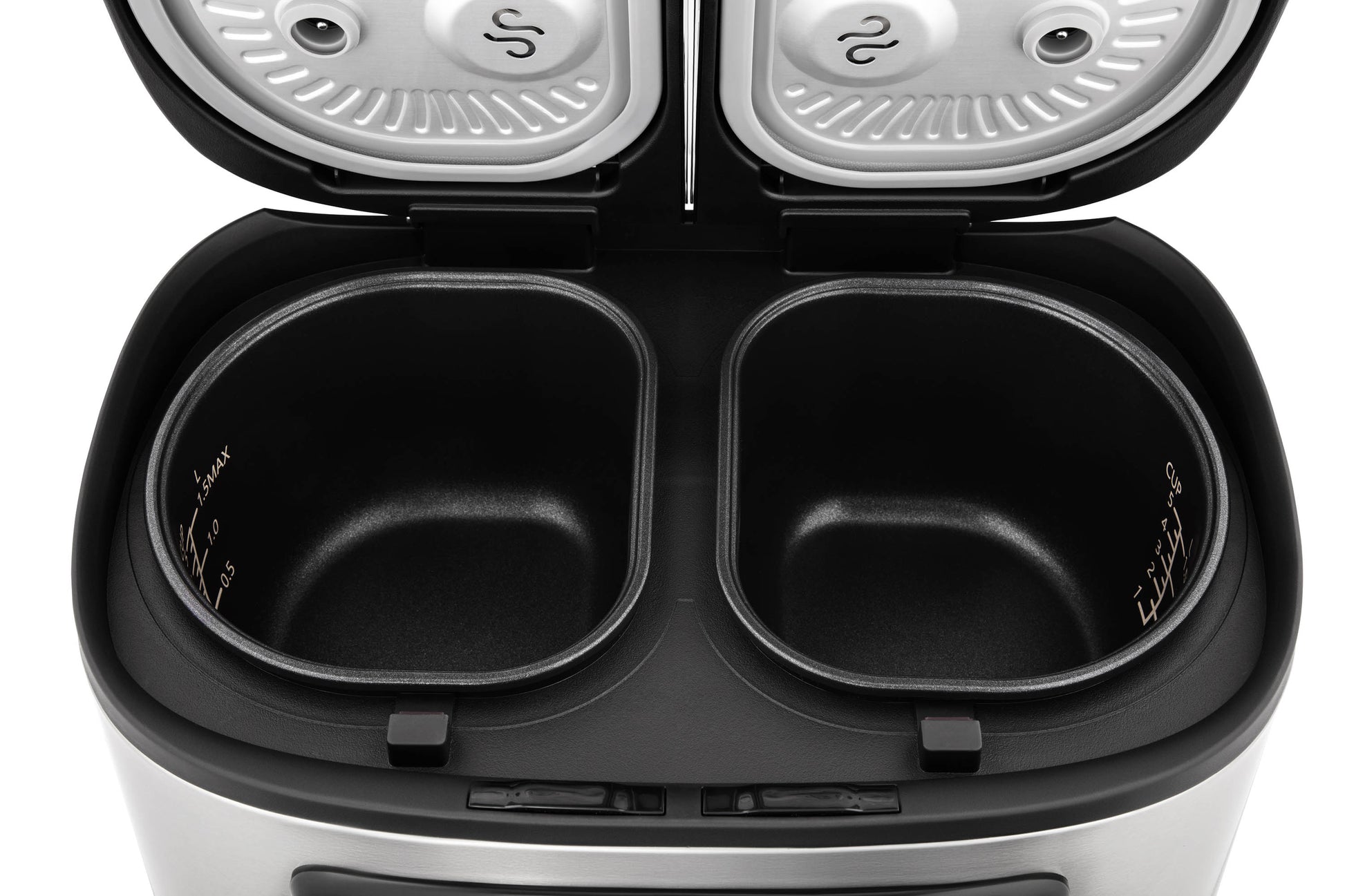 Ardesto Multicooker DMC-SA1212SB 2 pots/silver-black